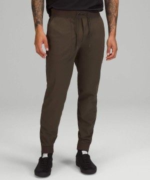 Lululemon ABC Höga Joggingbyxor Herr Mörkolivgröna Sverige | VATEOZ639