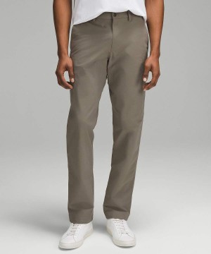 Lululemon ABC Klassiska-Fit 30"L Stretch Bomull VersaTwill Byxor Herr Grå Sverige | FBJUMC481