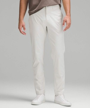 Lululemon ABC Klassiska-Fit 32"L Warpstreme Byxor Herr Beige Sverige | KAZVRT203
