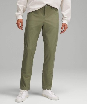 Lululemon ABC Klassiska-Fit 32" Utilitech Byxor Herr Ljusgröna Sverige | GTWZQA379