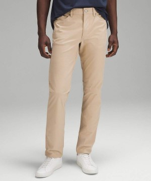 Lululemon ABC Klassiska-Fit 5 Pocket 34"L Utilitech Byxor Herr Khaki Sverige | WADCZB897