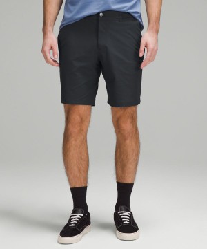 Lululemon ABC Klassiska-Fit 9" Warpstreme Shorts Herr Obsidian Sverige | DCYFGR891
