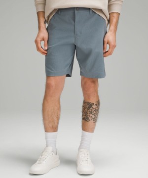 Lululemon ABC Klassiska-Fit 9" WovenAir Shorts Herr Blå Sverige | NPLVOQ274