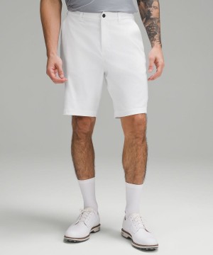 Lululemon ABC Klassiska-Fit Golf 9" Shorts Herr Vita Sverige | WNCUHZ482