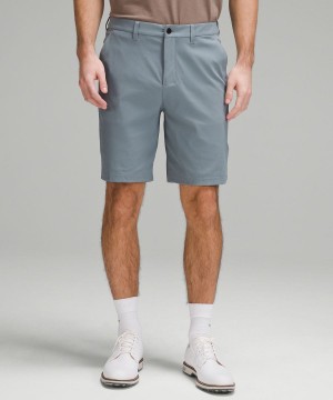 Lululemon ABC Klassiska-Fit Golf 9" Shorts Herr Blå Sverige | BWVYHQ813