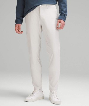 Lululemon ABC Slim-Fit 34"L Warpstreme Byxor Herr Beige Sverige | HGNFBK417