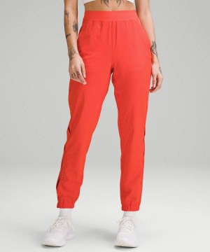 Lululemon Adapted State High-Rise Airflow Joggingbyxor Dam Orange Sverige | FSRECY157