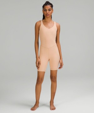 Lululemon Align™ 8" Body Dam Beige Sverige | LFOPGI507