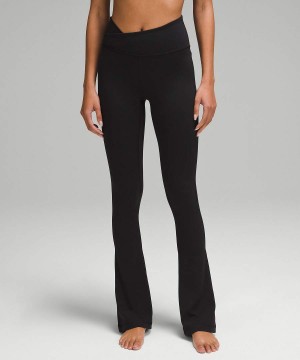 Lululemon Align™ Asymmetrical-Midja Mini-Flared 32" Tights Dam Svarta Sverige | RYVSLO642