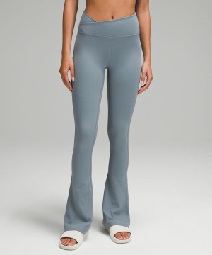 Lululemon Align™ Asymmetrical-Midja Mini-Flared 32" Tights Dam Blå Sverige | LUVFRE460