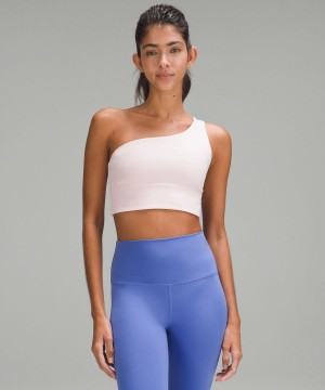 Lululemon Align™ Asymmetrical Bra Light Support, A/B Cup Sport BH Dam Rosa Sverige | GOEFXM942