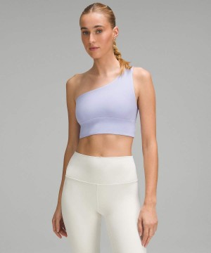 Lululemon Align™ Asymmetrical Bra Light Support, A/B Cup Sport BH Dam Lila Sverige | MQBLJZ021