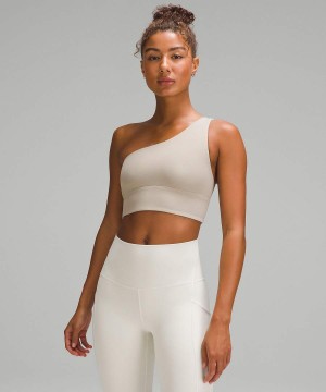 Lululemon Align™ Asymmetrical Bra Light Support, A/B Cup Sport BH Dam Grå Sverige | AMHDSU927