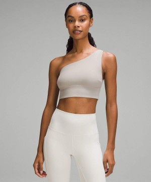 Lululemon Align™ Asymmetrical Bra Light Support, C/D Cup Sport BH Dam Grå Sverige | WNYPQV073
