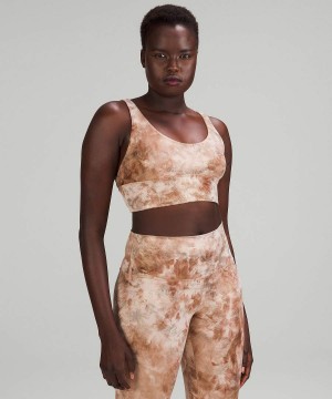 Lululemon Align™ Bra Shine Light Support, A/B Cup Sport BH Dam Ljusgröna Sverige | FZEHTN367