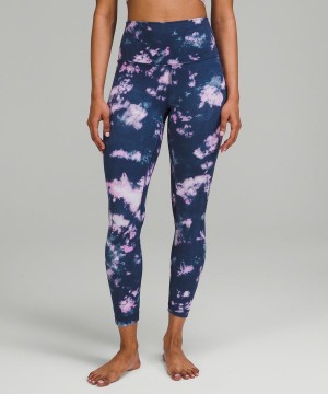 Lululemon Align™ High-Rise 25" Tights Dam Blå Olika Färger Sverige | KPWVOL976