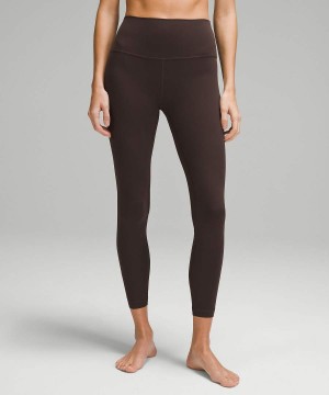 Lululemon Align™ High-Rise 25" Tights Dam Choklad Sverige | YQZWDP530