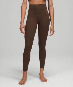 Lululemon Align™ High-Rise 25" Tights Dam Choklad Sverige | QTBVMH532