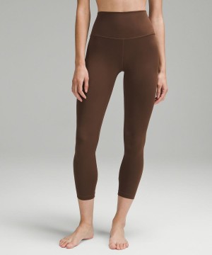 Lululemon Align™ High-Rise 25" Tights Dam Choklad Sverige | GBKUJO310