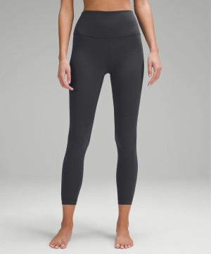 Lululemon Align™ High-Rise 25" Tights Dam Mörkgrå Sverige | FBXHLU697