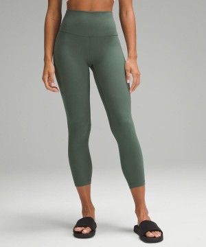 Lululemon Align™ High-Rise 25" Tights Dam Mörkgröna Sverige | VRXDAG657