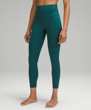 Lululemon Align™ High-Rise 25" Tights Dam Turkos Sverige | NBPDLS409