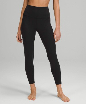Lululemon Align™ High-Rise 25" Tryck Tights Dam Svarta Sverige | VJRGFN576