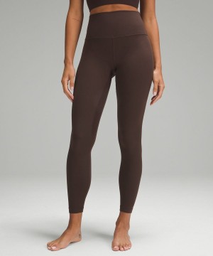 Lululemon Align™ High-Rise 28" Tights Dam Choklad Sverige | NWLQMK406