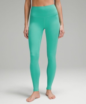 Lululemon Align™ High-Rise 28" Tights Dam Gröna Sverige | ECXZOQ324
