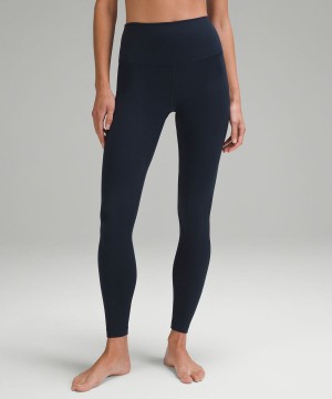 Lululemon Align™ High-Rise 28" Tights Dam Marinblå Sverige | TUXJIH264