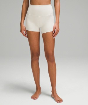 Lululemon Align™ High-Rise 4" Shorts Dam Beige Sverige | HILGDV952