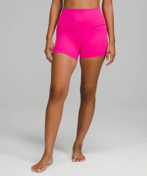 Lululemon Align™ High-Rise 4" Shorts Dam Rosa Sverige | EDANSQ513