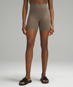 Lululemon Align™ High-Rise 6" Shorts Dam Grå Sverige | JOAMHL263