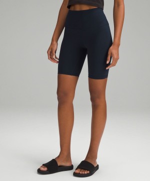 Lululemon Align™ High-Rise 8" Shorts Dam Marinblå Sverige | QDIGVZ351