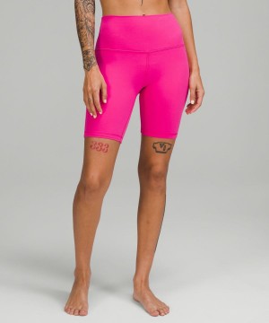 Lululemon Align™ High-Rise 8" Shorts Dam Rosa Sverige | CZMKYR045
