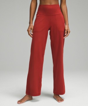 Lululemon Align™ High-Rise Breda-Leg Korta Tights Dam Orange Sverige | USVMBY794