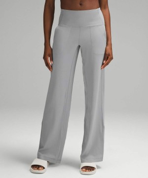 Lululemon Align™ High-Rise Breda-Leg Regular Tights Dam Grå Sverige | HMWGXI736
