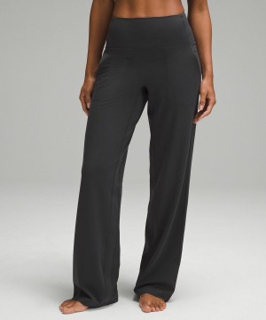 Lululemon Align™ High-Rise Breda-Leg Regular Tights Dam Mörkgrå Sverige | IEGFSL458