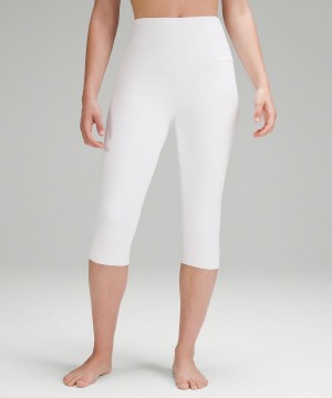 Lululemon Align™ High-Rise Crop 17" Tights Dam Vita Sverige | AUJZMC841