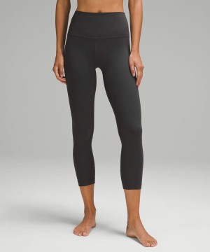 Lululemon Align™ High-Rise Crop 23" Tights Dam Mörkgrå Sverige | MFNAHW650
