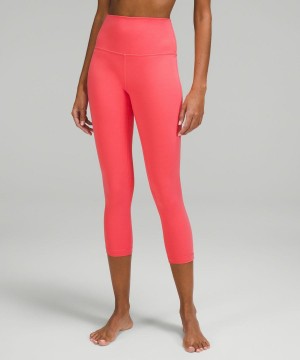 Lululemon Align™ High-Rise Crop 23" Tights Dam Röda Sverige | ALUCNV231