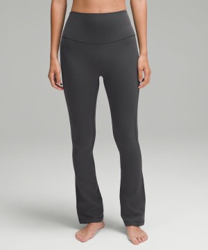 Lululemon Align™ High-Rise Mini-Flared Extra Korta Tights Dam Mörkgrå Sverige | TUHRXA417
