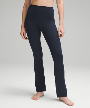 Lululemon Align™ High-Rise Mini-Flared Extra Korta Tights Dam Marinblå Sverige | NRMLTF435