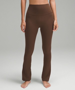 Lululemon Align™ High-Rise Mini-Flared Extra Korta Tights Dam Choklad Sverige | UDWJAB359
