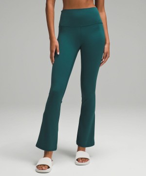 Lululemon Align™ High-Rise Mini-Flared Extra Korta Tights Dam Turkos Sverige | MDYTUK185
