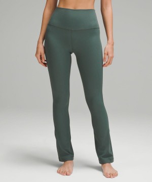 Lululemon Align™ High-Rise Mini-Flared Extra Korta Tights Dam Mörkgröna Sverige | RCPMVZ039