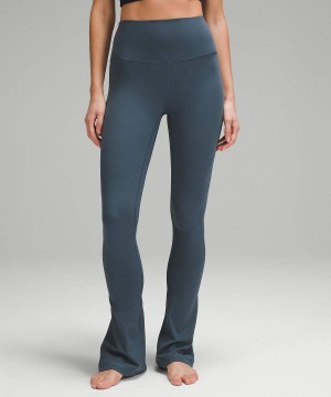 Lululemon Align™ High-Rise Mini-Flared Regular Tights Dam Blå Sverige | EXDFBK872