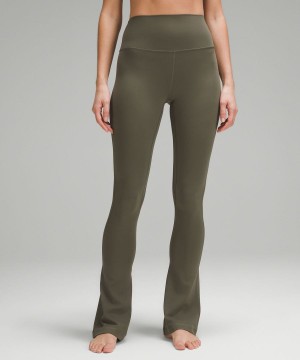 Lululemon Align™ High-Rise Mini-Flared Regular Tights Dam Gröna Sverige | QJIUVP139