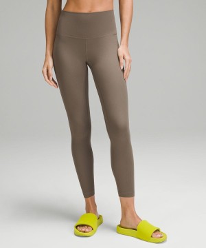 Lululemon Align™ High-Rise Räfflad 25" Tights Dam Grå Sverige | TKIHPN926