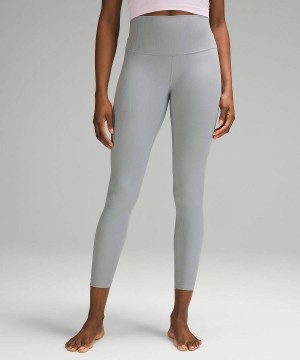 Lululemon Align™ High-Rise Räfflad 28" Shine Tights Dam Grå Sverige | SLJUMT192